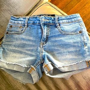 Lucky Brand Riley shorts girls size 10 jean shorts